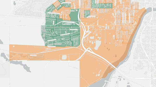 2020 Saskatoon Riversdale poll map