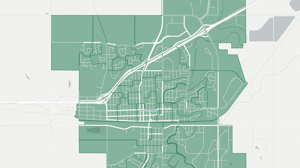 2020 Swift Current poll map