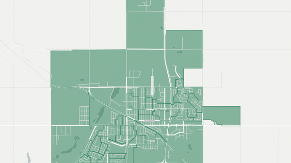 2020 Yorkton poll map