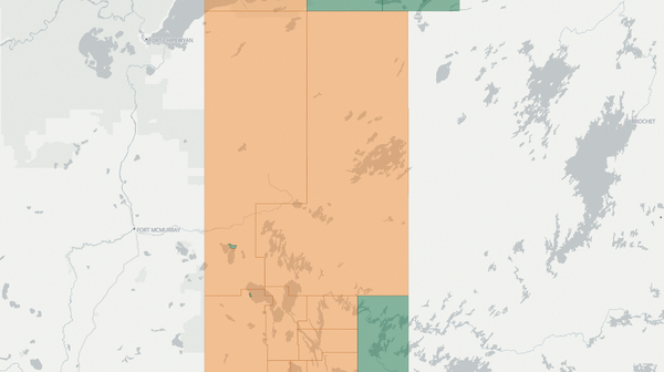 2024 Athabasca poll map