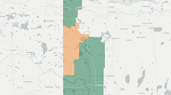 2024 Lloydminster poll map