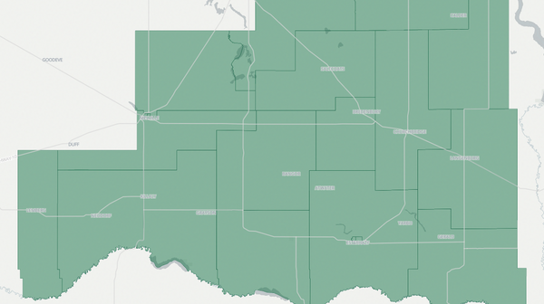 2024 Melville-Saltcoats poll map