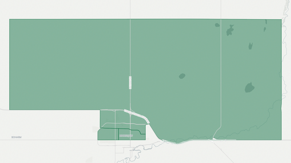 2024 Moose Jaw North poll map