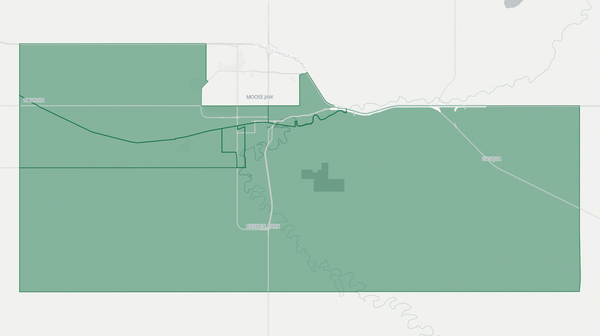 2024 Moose Jaw Wakamow poll map