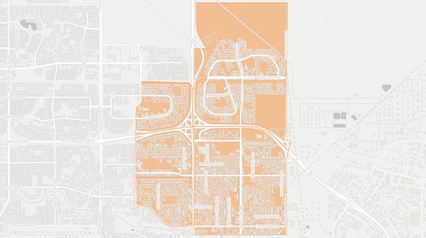 2024 Regina Coronation Park poll map