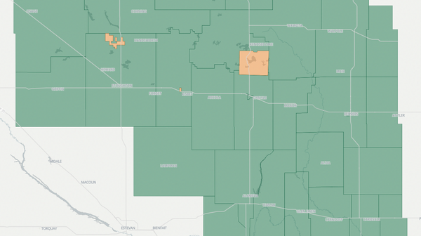 2024 Cannington poll map