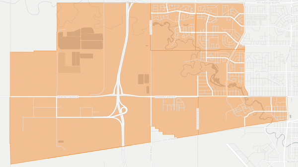 2024 Regina Mount Royal poll map
