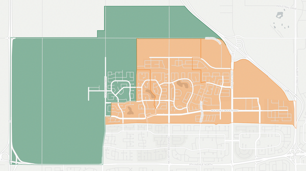 2024 Regina Rochdale poll map