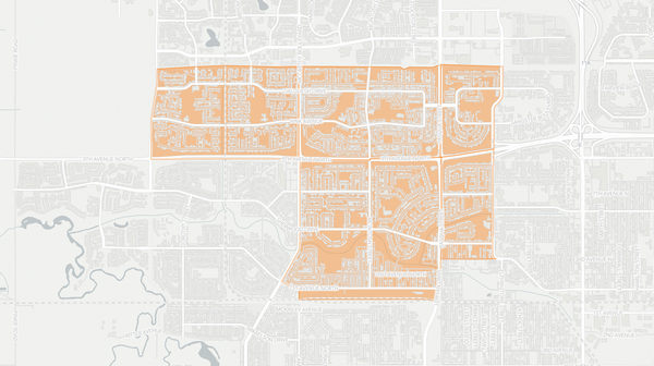 2024 Regina Walsh Acres poll map