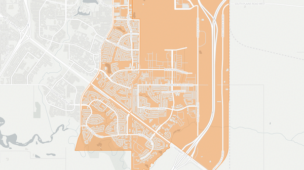 2024 Regina Wascana Plains poll map