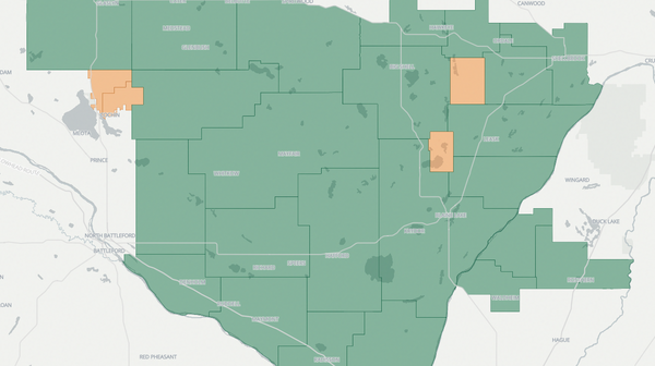 2024 Rosthern-Shellbrook poll map