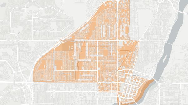 2024 Saskatoon Centre poll map