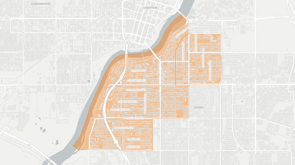 2024 Saskatoon Nutana poll map