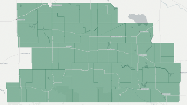 2024 Wood River poll map