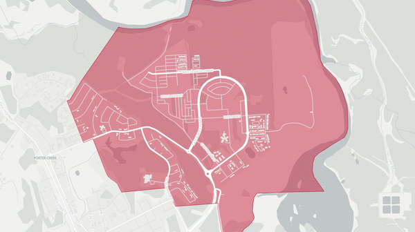 2016 Porter Creek Centre poll map