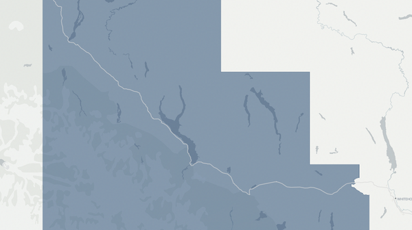 2016 Kluane poll map