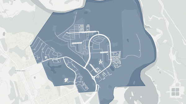 2021 Porter Creek Centre poll map