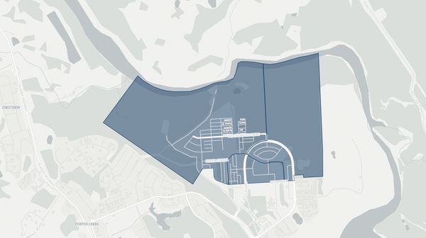 2025 Whistle Bend North poll map
